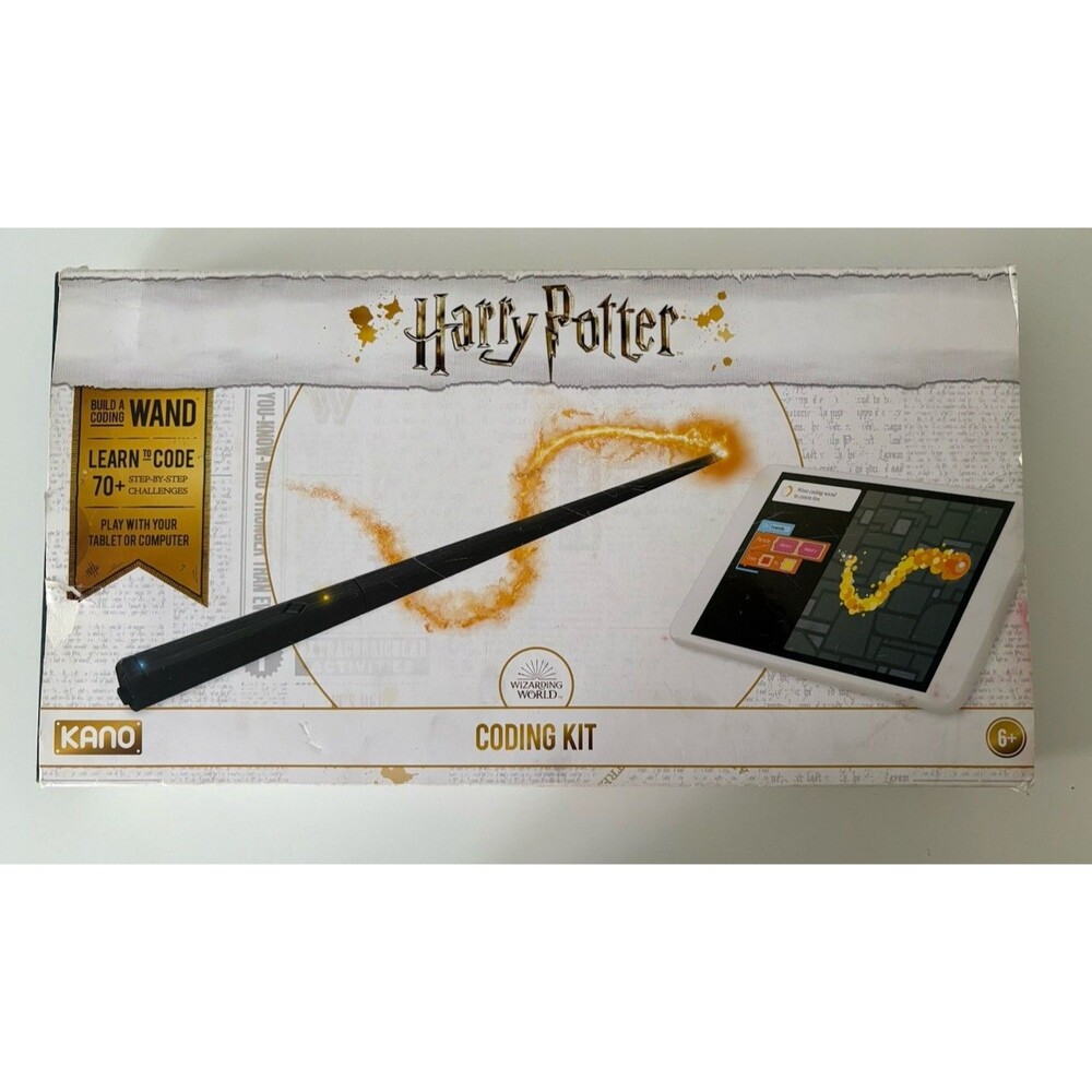 Harry Potter Coding Kit Build a Wand Learn To Code 70 Steps Kano NEW Open Box